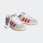 Adidas Campus 00s Crystal White Scarlet - Image 3