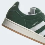 Adidas Campus 00s Dark Green Cloud White - Image 5