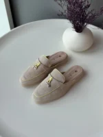 Loro piana Ladies Half Flat Shoes Skin