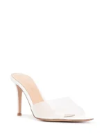 Gianvito Rossi 85mm Elle Open-Toe Sandals In White - Image 4