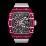 Richard Mille RM 67-02 Automatic Winding Extra Flat In Pink And White