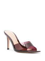 Gianvito Rossi 85mm Elle Open-Toe Sandals In Brown - Image 2