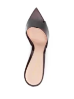 Gianvito Rossi 85mm Elle Open-Toe Sandals In Brown - Image 4