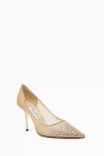 Jimmy Choo Love 65 Pumps In Gold - Image 5