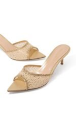 Gianvito Rossi 85mm Rania Sandals In Gold Metallic - Image 2