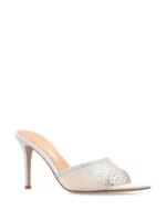Gianvito Rossi 85mm Rania Sandals In White - Image 3