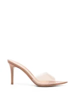Gianvito Rossi 85mm Elle Open-Toe Sandals In Beige - Image 5