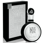 Lattafa Fakhar for Men Eau de Parfum In White Gold And Black Packaging