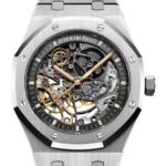 Audemars Piguet Royal Oak Double Balance Wheel Openworked In Grey - Image 2