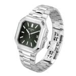 Patek Philippe Cubitus Stainless Steel In White Gold, And Black Dial - Image 3