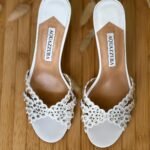 Aquazzura Tequila Sandals White