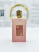 Lattafa Asdaaf Ameerat Al Arab Prive Rose Eau de Parfum In Pink And Off White Packaging - Image 2