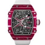 Richard Mille RM 67-02 Automatic Winding Extra Flat In Pink And White - Image 2