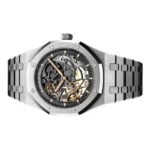 Audemars Piguet Royal Oak Double Balance Wheel Openworked In Grey - Image 3