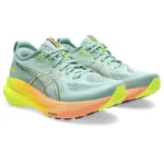 ASICS Gel-Kayano 31 Paris Light Celadon & Safety Yellow - Image 2