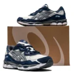 Asics Gel-NYC Cream Steel Blue - Image 6