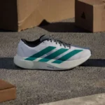 Adidas Adizero Evo SL Cloud White & Pure Teal - Image 2