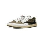 Travis Scott x Air Jordan 1 Low OG Medium Olive - Image 2