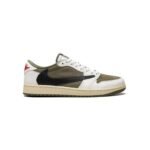 Travis Scott x Air Jordan 1 Low OG Medium Olive - Image 5