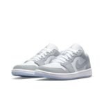 Air Jordan 1 Low White Wolf Grey - Image 5