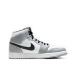 Air Jordan 1 Mid Light Smoke Grey - Image 2
