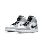 Air Jordan 1 Mid Light Smoke Grey - Image 3