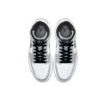 Air Jordan 1 Mid Light Smoke Grey - Image 4