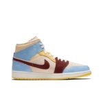Air Jordan 1 Mid SE Fearless Maison Chateau Rouge - Image 2