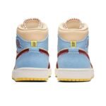 Air Jordan 1 Mid SE Fearless Maison Chateau Rouge - Image 4