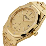 Audemars Piguet Royal Oak Mini Frosted Gold Quartz 23mm In Gold, And Yellow Dial - Image 2