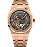 Audemars Piguet Royal Oak Double Balance Wheel Openworked In Rose Gold