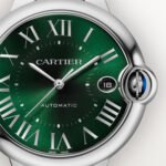 Cartier Ballon Bleu de Cartier Watch In Stainless Steel, And Green Dial - Image 2