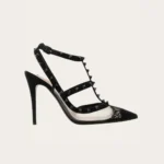 Valentino Garavani Rockstud Lace Pumps