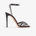 Aquazzura Tequila Sandal 105 mm Black