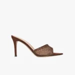 Gianvito Rossi Rania Mule 85 Brown