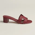 Hermes Oasis Sandal 50 mm Rouge H