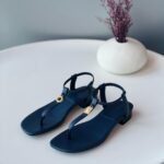 Loro piana Mindil Infra Sandal Lambskin Crown Blue