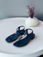 Loro piana Mindil Infra Sandal Lambskin Crown Blue