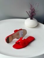 Hermès Oran sandals Red - Image 2