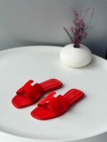 Hermès Oran sandals Red