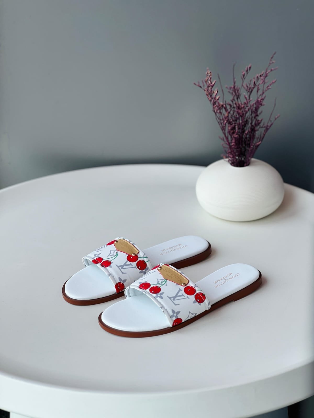 IMG-20251103-WA0040.jpg Louis Vuitton Cherry Lily Flat Mule - Image 1