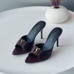 Saint Laurent Mules for Women Black