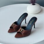 Saint Laurent Mules for Women Brown