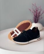 Loro Piana Black 360 LP Lady Flexy Walk Sneaker - Image 2