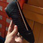 CHANEL 25P CC RAFFIA BALLET SHOES BLACK