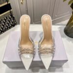 Gianvito Rossi Shoes With Transparent Upper White