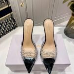 Gianvito Rossi Shoes With Transparent Upper Black