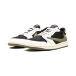 Travis Scott x Air Jordan 1 Low OG Olive - Image 2