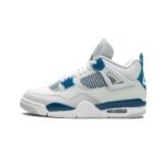 Air Jordan 4 Retro Military Blue Off White