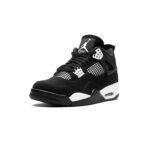 Air Jordan 4 Retro White & Black Thunder - Image 3
